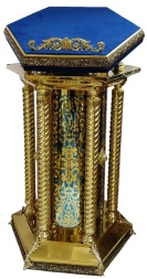 Side Hexagonal Analoy 67×65 cm (Height 118–99 cm)