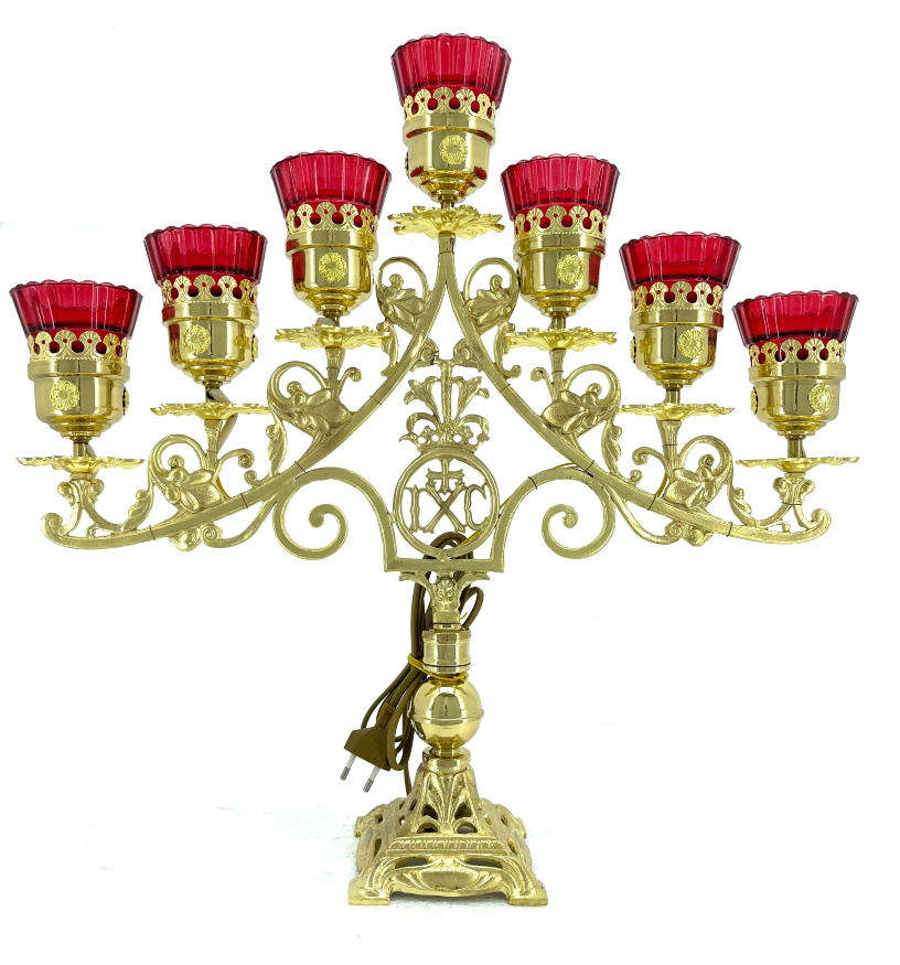 Seven-Branched Altar Candlestick (Electric)