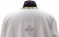 Priest Undergarment without Embroidery, Wide and Medium Galloon
