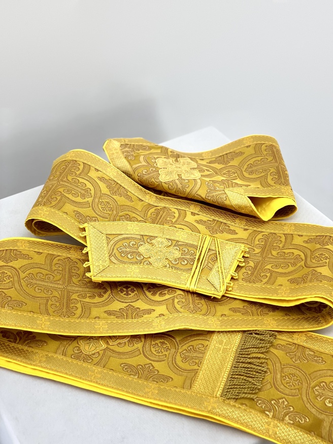 Brocade Orarion with Cuffs