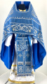 Priest Vestments embroidered on Aloba, "Rose" embroidery with embroidered galloon