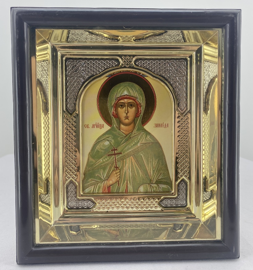 Icon of Saint Martyr Zinaida 19×17 cm