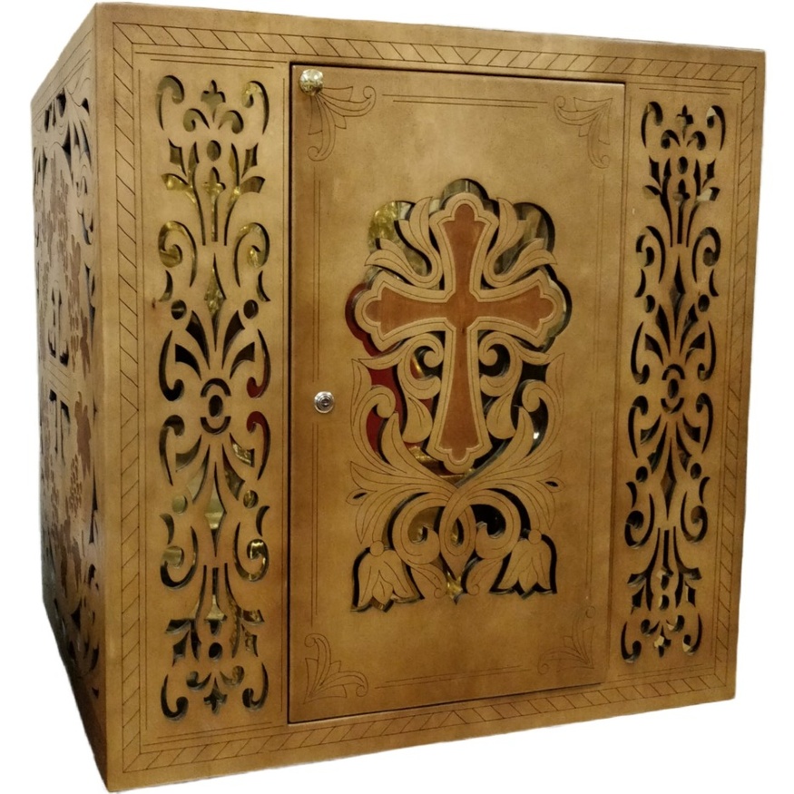 Wooden Prothesis Table, 90x80 cm (height 90 cm)