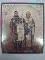 Icon of Saints Equal-to-the-Apostles Cyril and Methodius