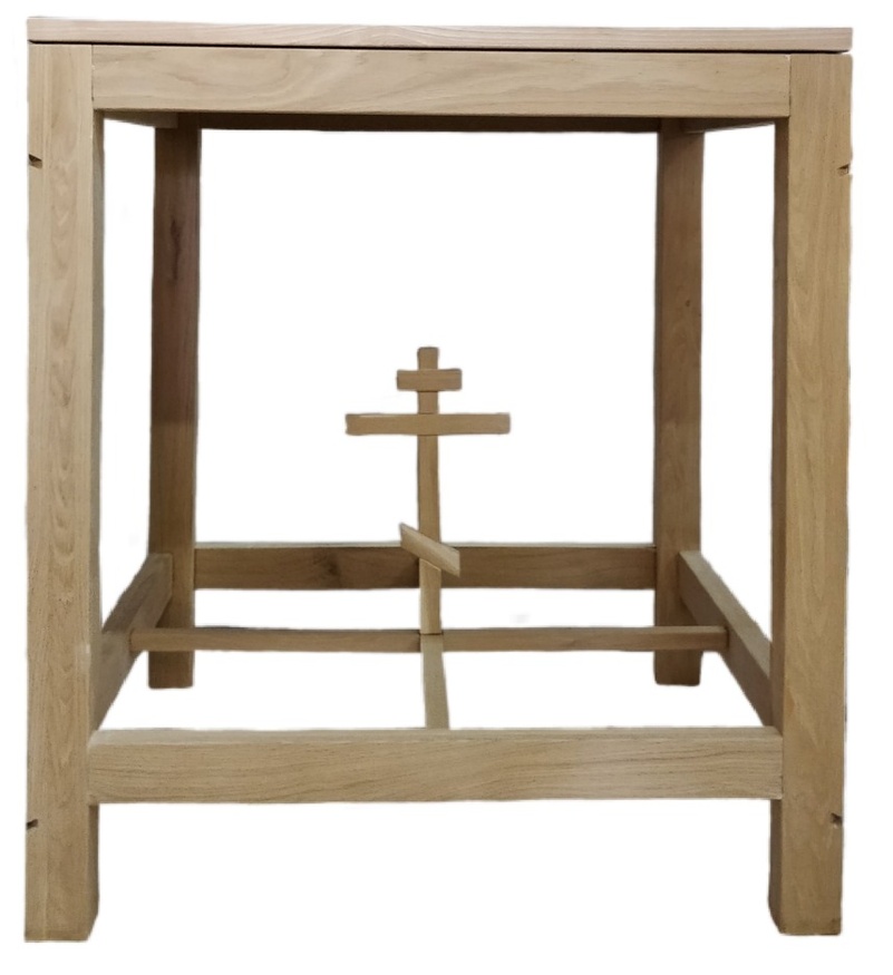 Oak Holy Altar 0.8×0.8