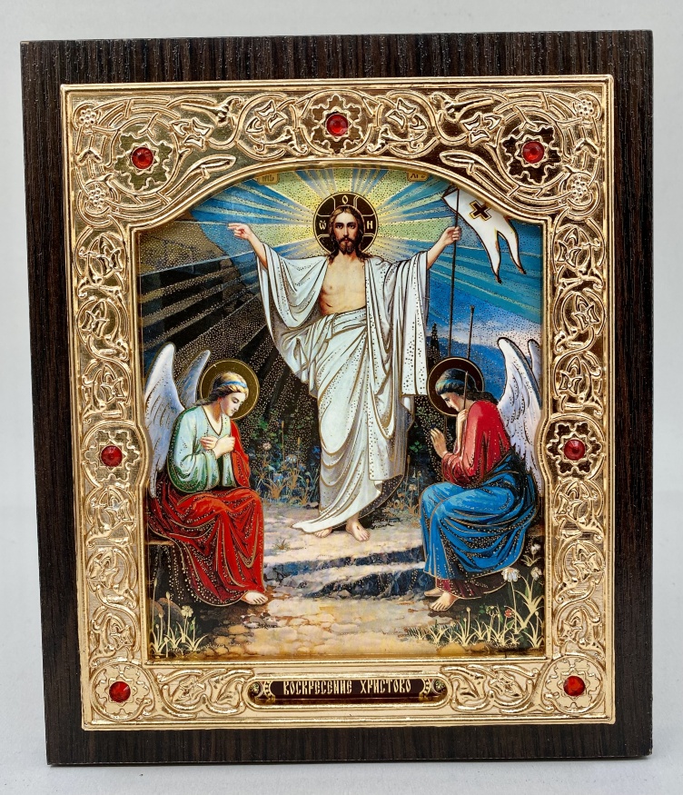 Icon of the Resurrection of Christ 15x18