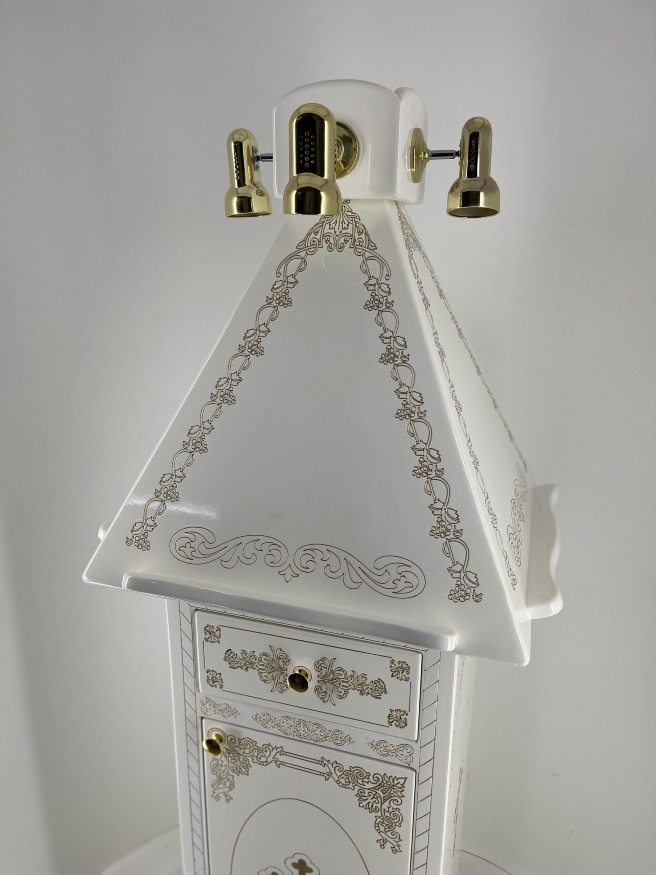 Choir Lectern 60×60 cm, height 160–107 cm