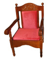Throne 71.5×65 cm (Height 119–47 cm)