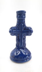 Candle Holder "Medium Cross"
