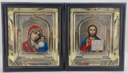 Icons "Wedding Couple" 19x17cm