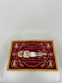 Shroud of the Savior 70×50 cm (in Church Slavonic), velvet fabric, embroidery "Altar", Savior in Academic style