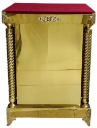 Prothesis Table with Sliding Shelf 70×60cm (Height 99cm)