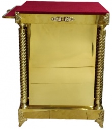 Prothesis Table with Sliding Shelf 70×60cm (Height 99cm)