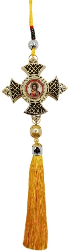 Pendant "Cross with Tassel" (assorted)