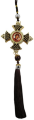Pendant "Cross with Tassel" (assorted)