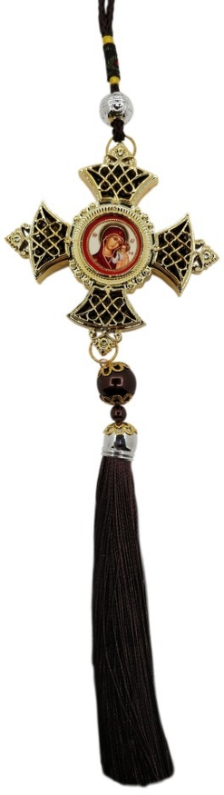 Pendant "Cross with Tassel" (assorted)