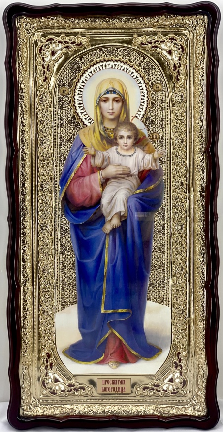 Icon of the Mother of God "Graceful Heaven" 121×61