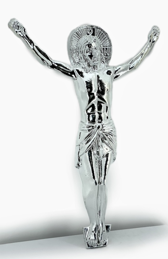 Crucifix of Jesus Christ 65×45 (aluminum coated) 2kg