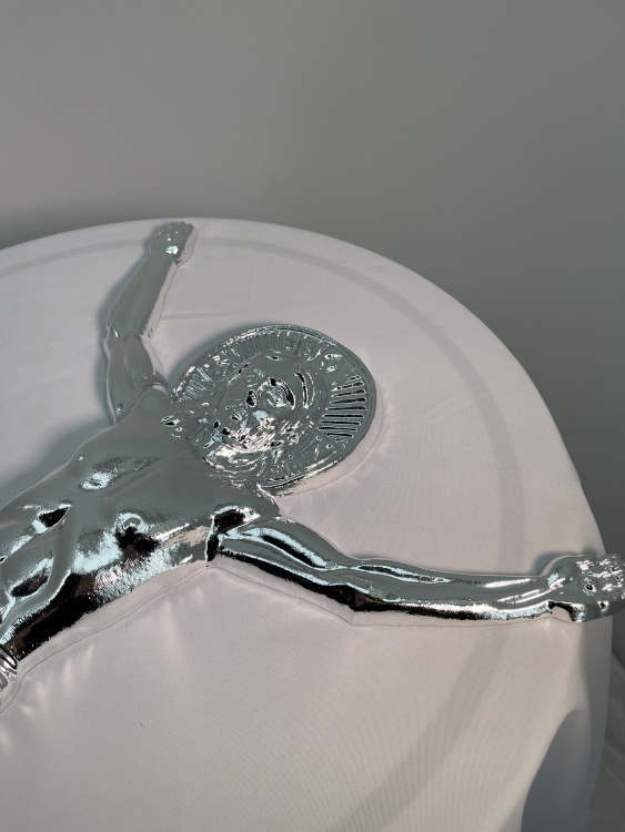 Crucifix of Jesus Christ 65×45 (aluminum coated) 2kg