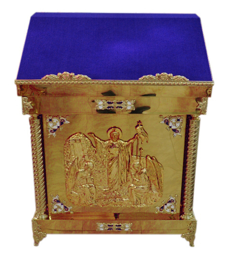 Central Analogion (Resurrection), 90x60cm, (Height 116-94cm)