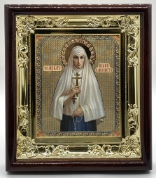 Icon of Saint Grand Duchess Elizabeth 26.5x23.5x4