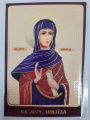 Laminated Icon of Saint Martyr Zinaida