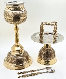 Chalice with Accessories (gold, grape) 0.5 l