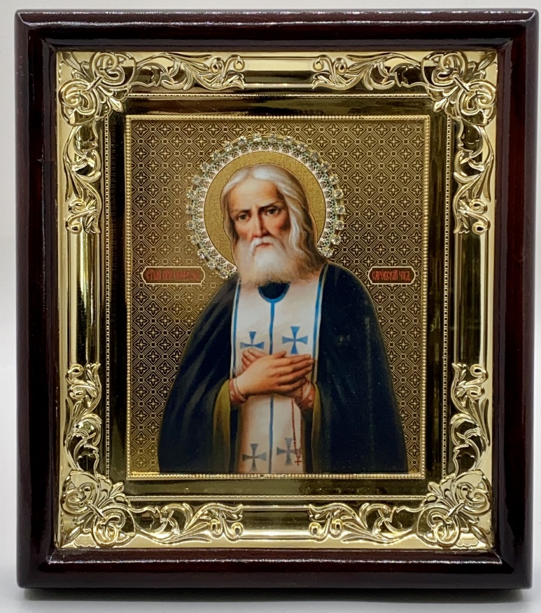 Icon of Saint Seraphim of Sarov the Wonderworker 26.5×23.5×4