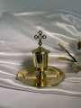 Holy Oil Bottle F16 (Brass, height 14cm)