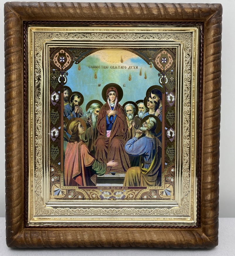 Icon of the Descent of the Holy Spirit 22.5×25.5 cm