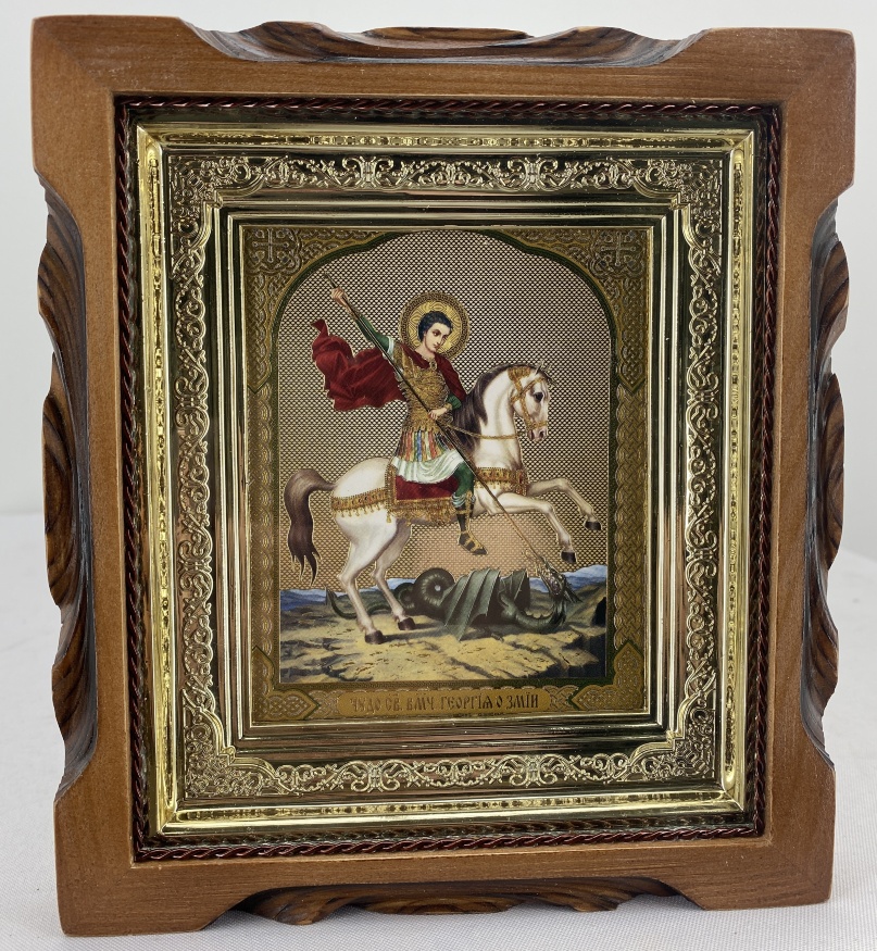 Icon of Saint George the Victorious 19x17