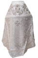 Priest Vestment Combined from Brocade "Greek Cross" with Embroidered Epitrachelion, Embroidery "Lily"