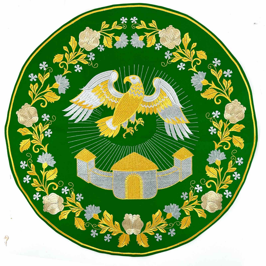 Embroidered Orlets without Fringe