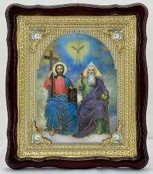 Icon New Testament Trinity 48×42 cm