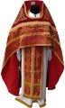 Priest Vestments Combined Brocade “Lavra Cross”, with Embroidered Epitrachelion, Embroidery “Cross”