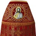 Priest Vestments Combined Brocade “Lavra Cross”, with Embroidered Epitrachelion, Embroidery “Cross”