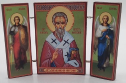 Diptych of Myron the Wonderworker, Bishop of Crete
