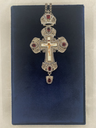 Pectoral Cross 15×7.5cm (Nickel)