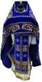 Priest Vestments, Embroidered on Velvet, Embroidered Center with Icons, Embroidered Galloon