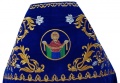 Priest Vestments, Embroidered on Velvet, Embroidered Center with Icons, Embroidered Galloon