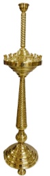 Candleholder for 24 candles No. 2 - 4 - 1 (children’s, brass)
