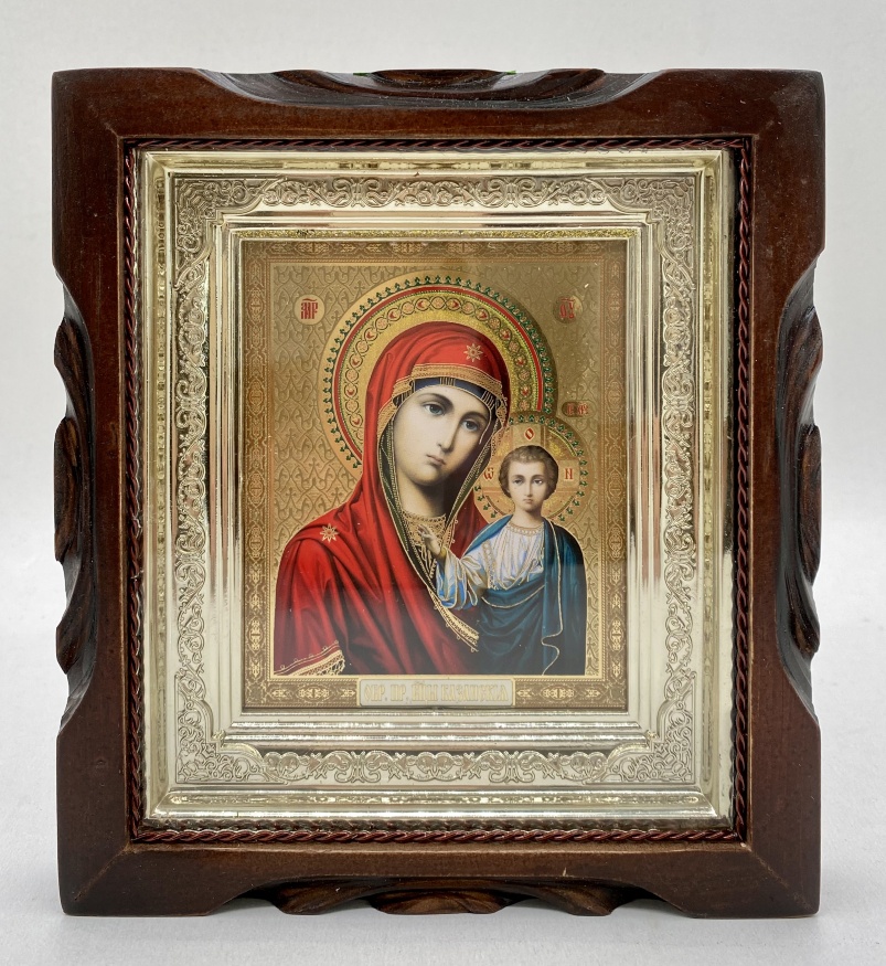 Icon of the Mother of God "Kazan" 19x17
