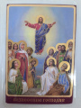 Laminated Icon of the Ascension of Our Lord B. F.