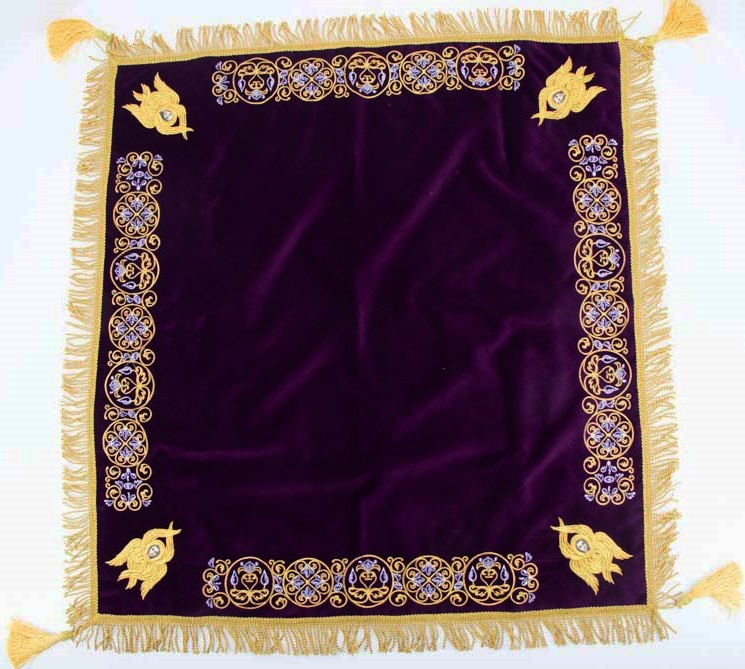 Cape "Kolo" with simple fringe