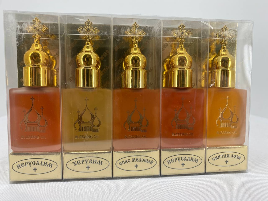 Incense blessing oil