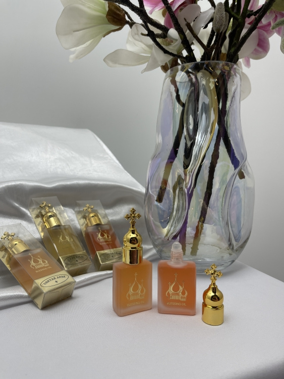Incense blessing oil