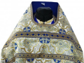 Priest Vestments, Turkish Brocade "Iveron Cross" with Sewn Braid