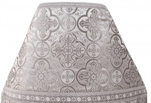 Priest Vestments, Turkish Brocade "Iveron Cross" with Sewn Braid