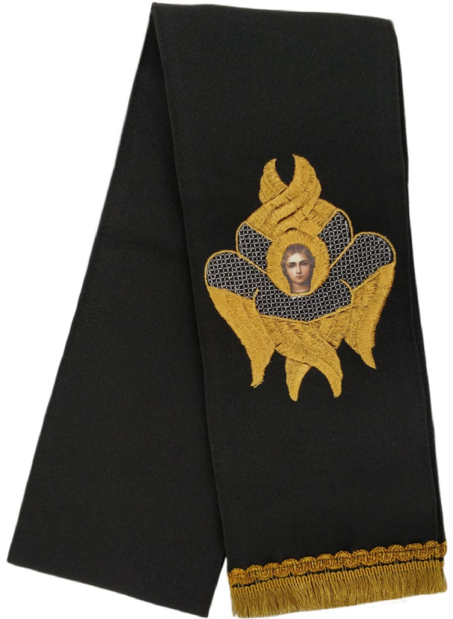 Bookmark "Cherub" black