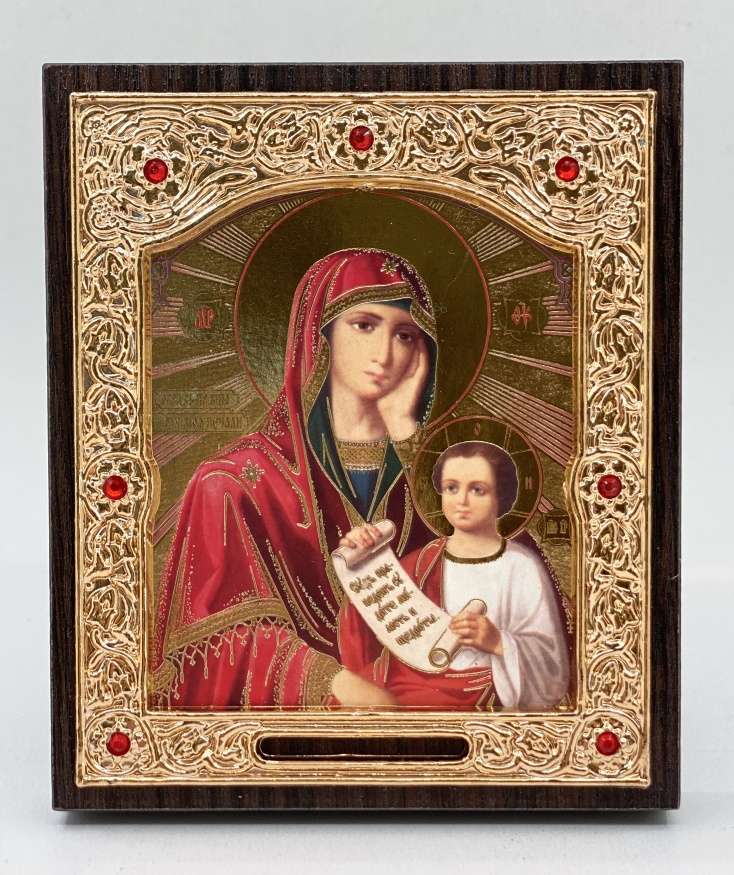 Icon of the Mother of God "Joy of All Who Sorrow" 11x13